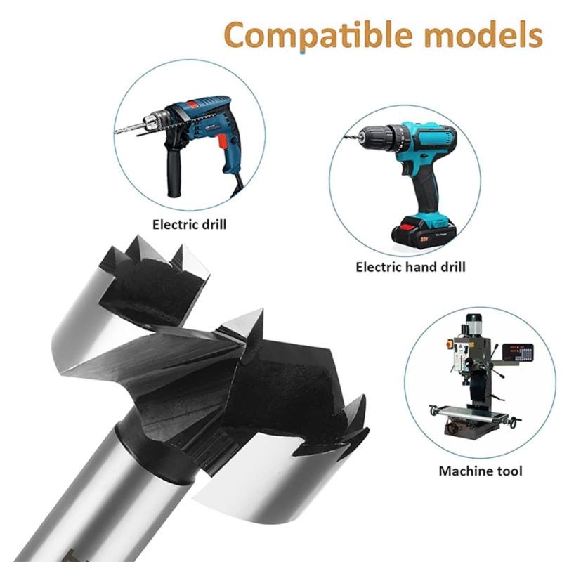 Heavy Duty 68mm Multi Tooth Flat Wing Drill Bit Wood Hole Sawing For Deep Hole Drilling In Wood And Composite Materials