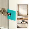 Door Hinge Router Template Installation Assistant for Door Hinge Carpenter Latch Installation for Home Kitchen Bathroom Cabinet