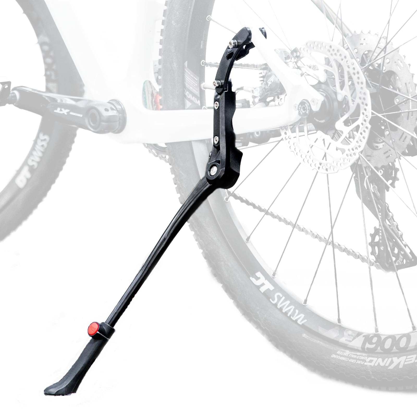 

ROCKBROS Велосипедная боковая дорожная кроссовая регулируемая легкая пружинная шестигранная гайка Не требуется сверление Подножка, Подставка, Подставка, Велосипед, Велосипед, 24-29 дюймов, Длина, чёрный