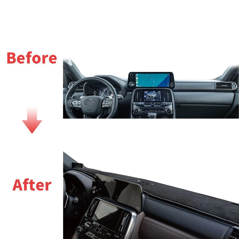 Fit for Lexus LX600 LX700H LX 600 700h Car Accessories Protective Carpet Dashmat Dashboard Cover Pad DashMat Sunshade