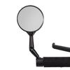 Bike Rear View Mirror HD Glass Bar End Rearview Mirror Wide Angle Adjustable Safe Cycling Rearview Mirror for Mountain Road Bike