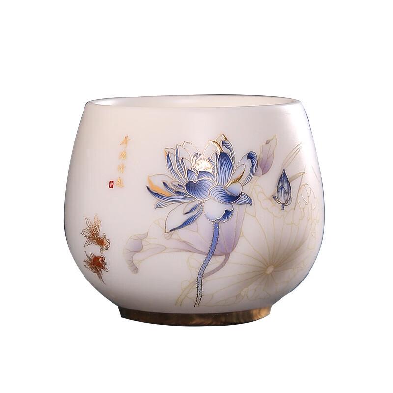 Chaxun Yangzhi Jade Zen Charm Master Tea Cup