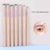 7pcs Eyeshadow Brush Eye Blender Brush Kit, Wooden Handle Vegan Makeup Tool, Flawlessly Applies Eyeshadow & Sets Concealer
