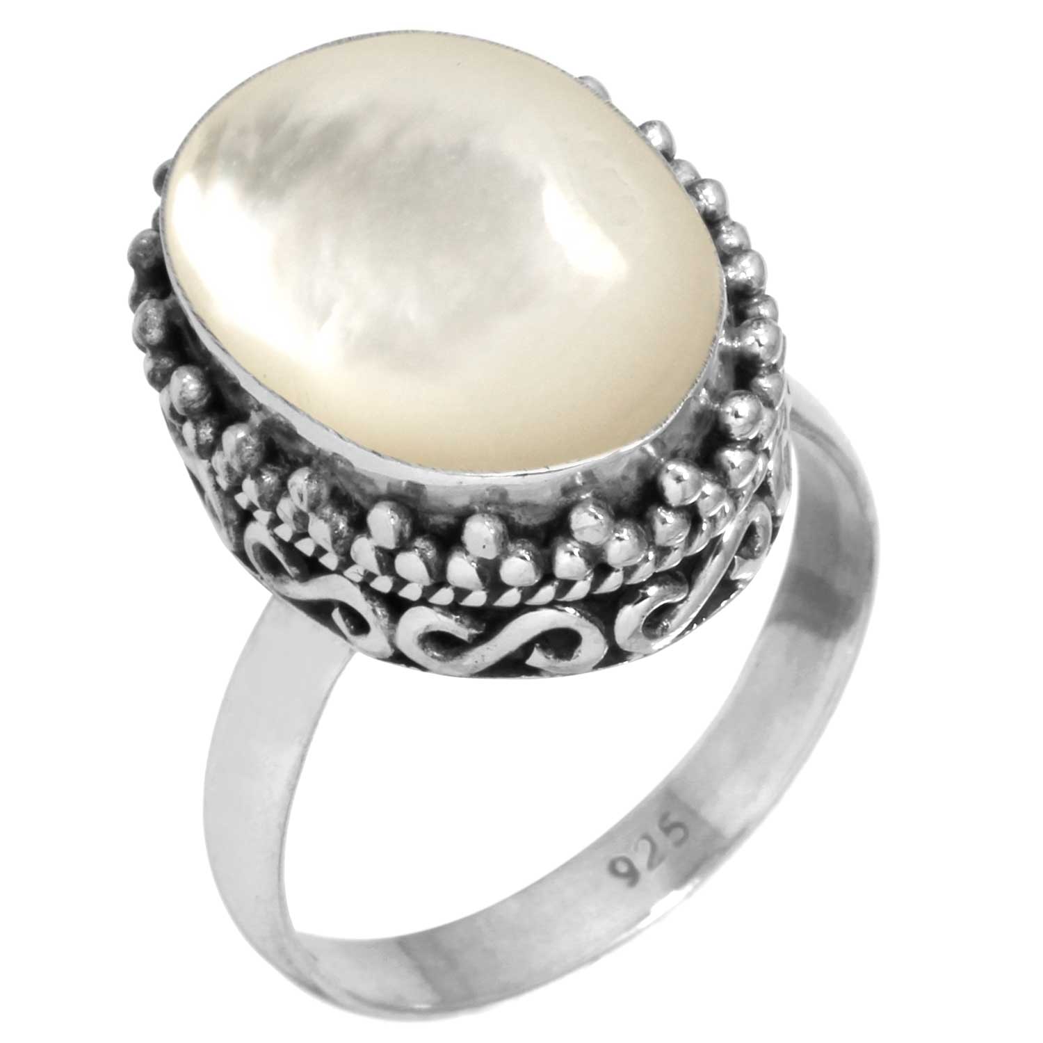 

Кольцо из стерлингового серебра 925 пробы с драгоценными камнями, ювелирные изделия ручной работы, подарок на годовщину, синий, зеленый, фиолетовый, медный, бирюзовый, жемчуг, лазурит, перламутр, бохо 12.5 мать жемчужного