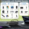 Car Power Inverter Overload Protection Universal USB-C Fast Charging Portable Car Charger with Switch Control Converter