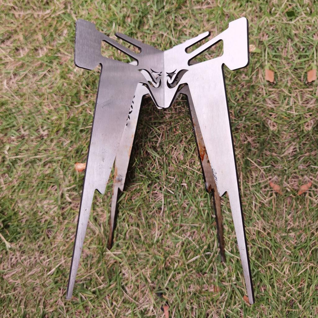 Folding Camping Pot Support   Stand Trivet Stove Rack for Outdoor Camping Hiking Backpacking