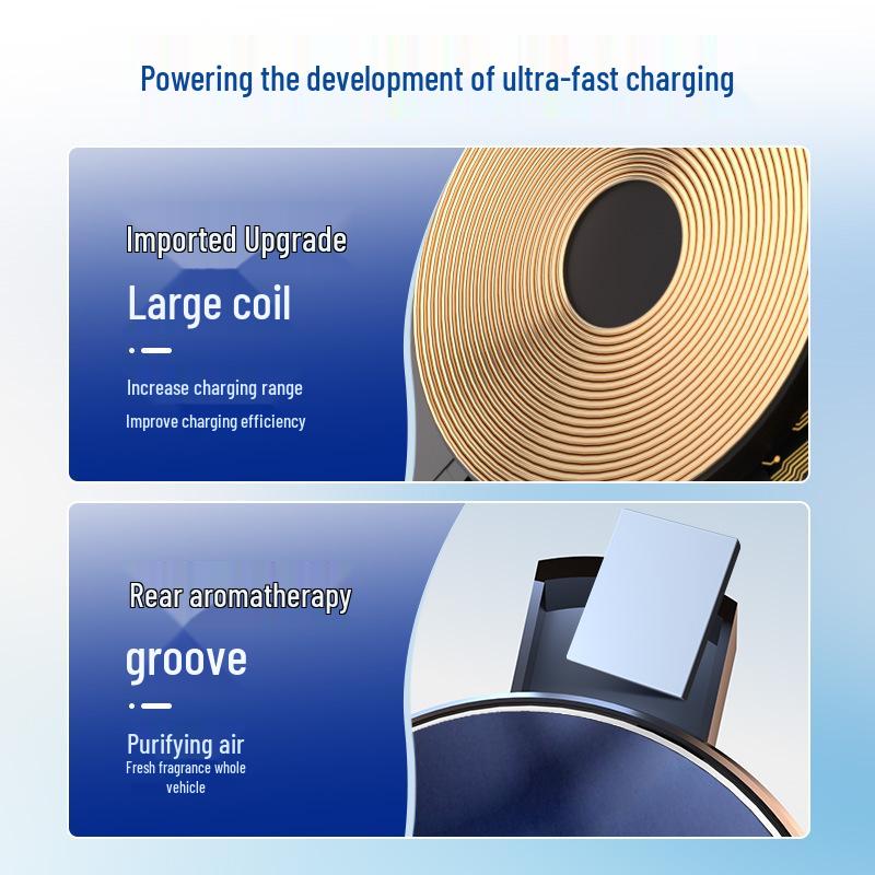Magic Clip S1 Magnetic Wireless Charging Car Phone Holder