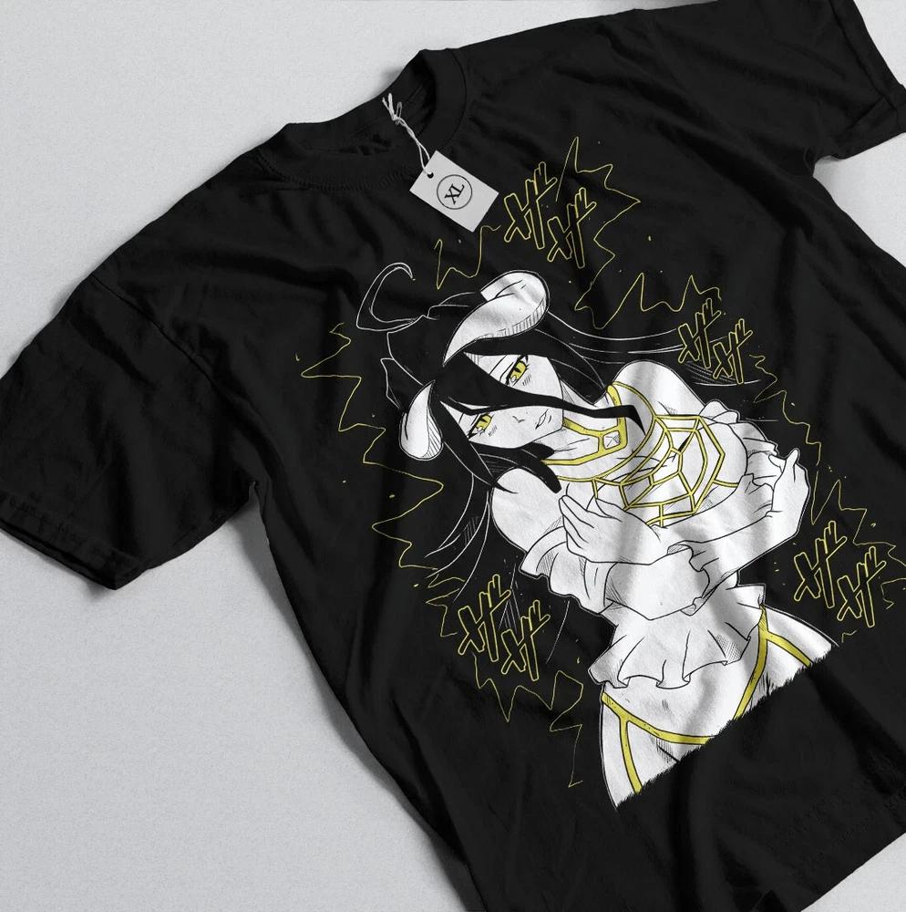 Anime Overlord Overseer Of The Guardians Albedo Black Tshirt