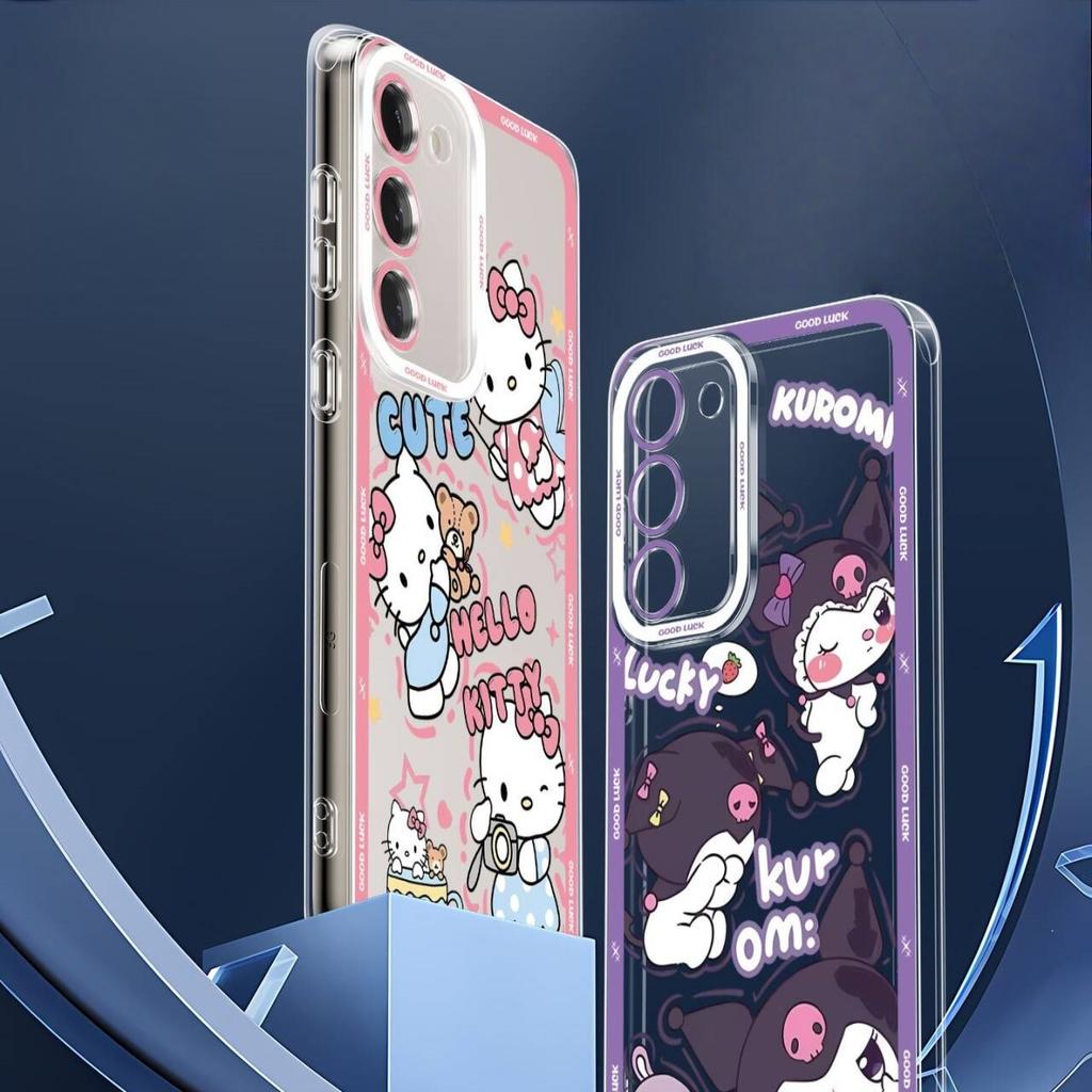 Sanrio Kuromi Hello Kitty Melody Case For Iphone 17 Air 17 Pro Max 16 15 14 12 13 11 Pro Max X 16 Plus 13 Mini Pochacco Casing