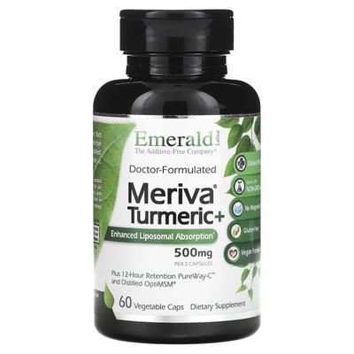 Meriva Kurkuma+, 500mg, 60 Gemüsekapseln (250 mg pro Kapsel)