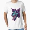 Vampire Angry Wolf Essential T Shirt Vintage Fashion Stylish Casual Versatile Stretched Graphic Slightly Unisex Homme