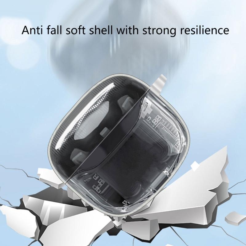 Clear Protect Carrying Case Shockproof Suitable for TUNE 2 Headphone Dustproof Housing Washable Scratch Resistant Sleeve