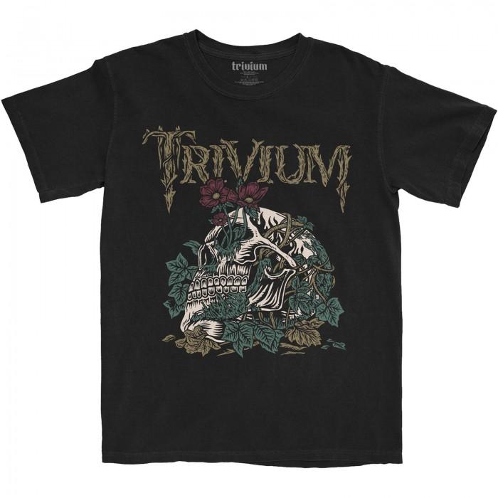 Trivium Unisex Vuxen Skelly Flower T-shirt i bomull