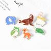 Cute Animal Gathering Brooch: Sika Deer, Owl, Elephant, Seal, Alpaca, Sea Turtle