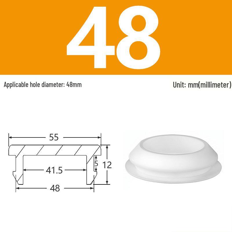 High-Temp Resistant Silicone Rubber Stopper with Card Slot Sealing Cap