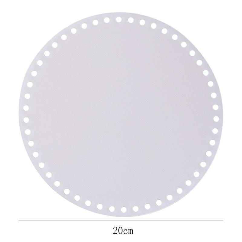 

2 шт. 10/12/15/18/20 см прозрачное акриловое дно крючком для изготовления сумок коврик подушка для сумки нижняя основа аксессуары для сумок своими руками