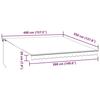 VidaXL Manual Retractable Awning Anthracite and White 400x350 Cm, Awning, Door Awning, Garden Awning, Blind, Awning of 3215808