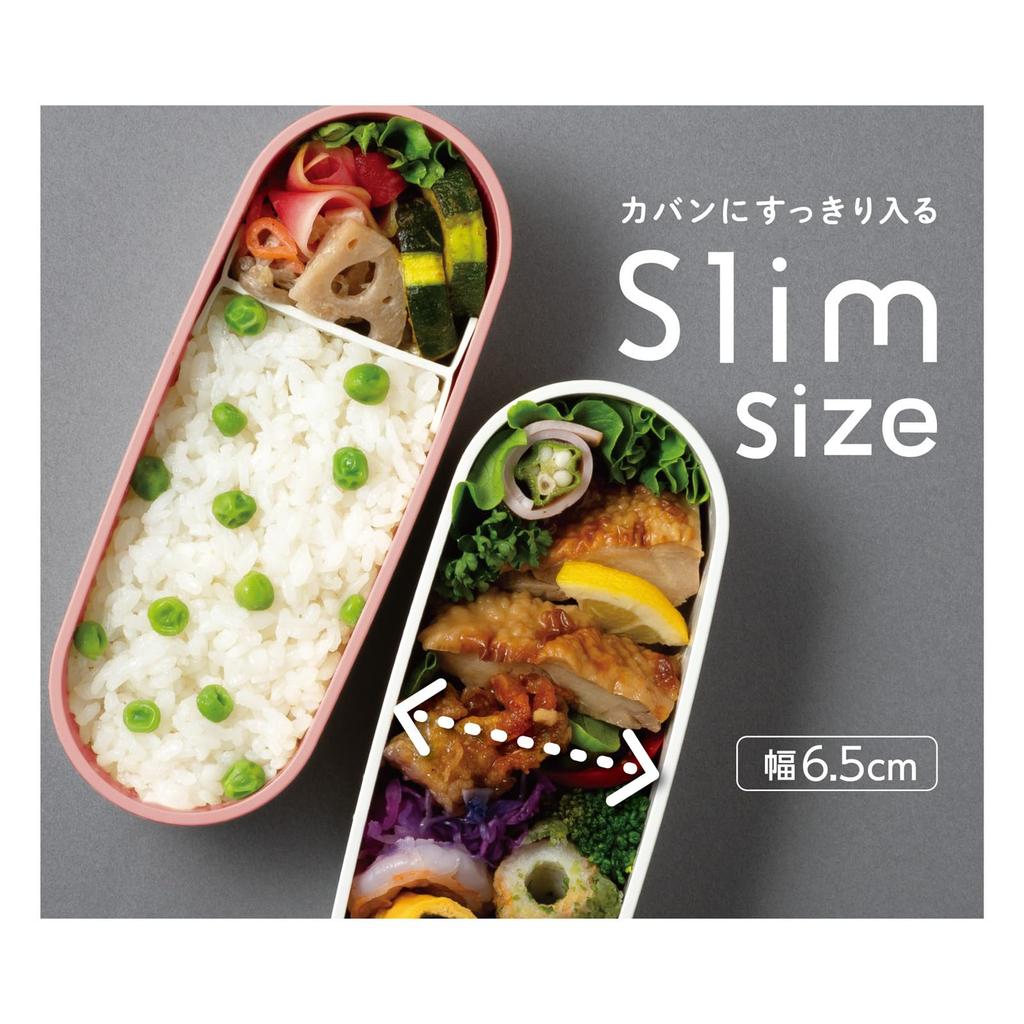 Thermos Fresh Lunch Lunch P Box, 2-Tier Box, 600ml, Pink, DJT-601W