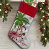 Cartoon Personalized Christmas Stocking Tropical Christmas Tree Pendant  Festival