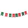 Christmas Decoration Supplies, Hanging Flags, Scene Arrangement, Non-Woven Fabric, Flag Pulling