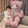 Scarf Bear Teddy Bear Doll Plush Toy Big Bear Hug Bear Toy Schoolgirl Soothing Rag Doll