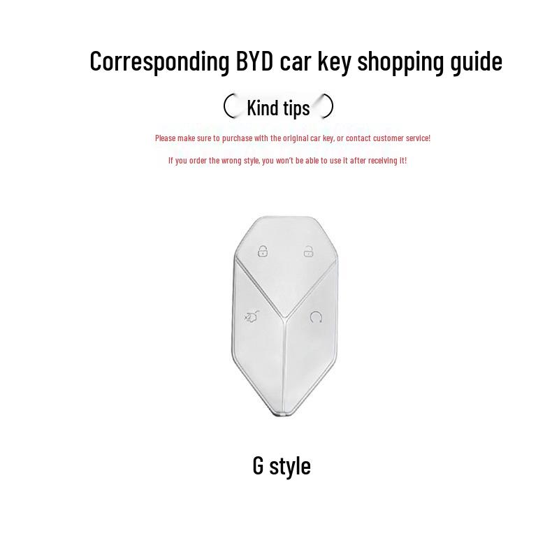 BYD Fangchengbao 5 & 8 High-Grade Car Key Case: Full Coverage Buckle Shell for Men & Women