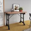 Day and Night - Day and Night Dining Table Solid Fir Wood and Iron 110x65x82 Cm