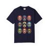 Lucha Libre Masken T-Shirt | Buntes Mexikanisches Wrestling-Masken-Design