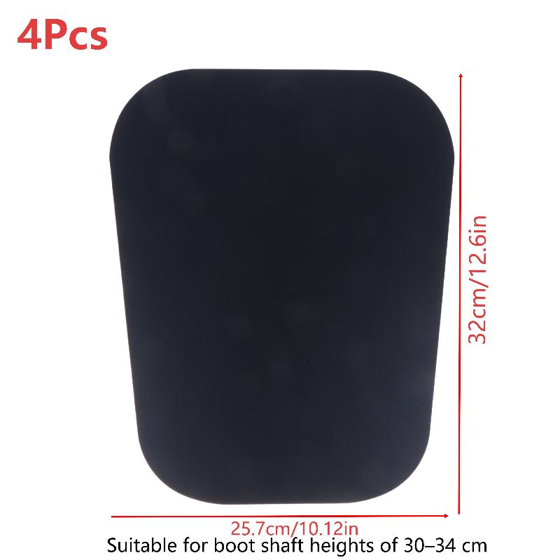 2 Pair Boot Shaper Inserts Tall Boot Support Sheet Reusable Anti Crease Anti Wrinkle Boot Keeper For Home Closet Shoe Storage