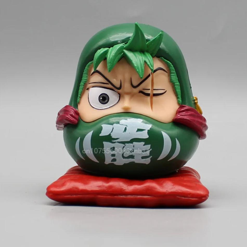 6 см Аниме Фигурка Q-версия One Piece Ника Луффи Зоро Санджи Нами Кос Супер Дхарма Фигурка ПВХ Статуя Модель Игрушки Украшения для Автомобиля