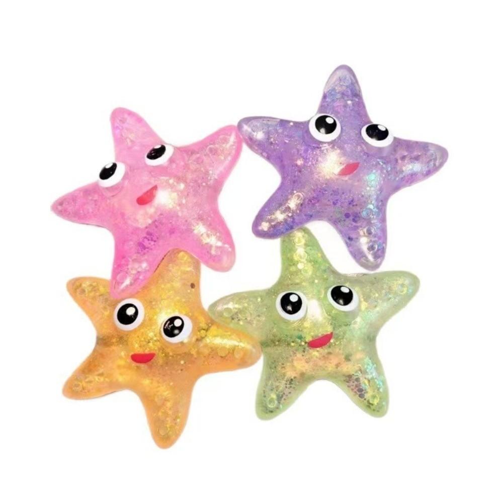 Slow Rebound Starfish Squishy Toy Color Change Starfish Slow Rebound Toy  Boys Girls