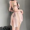 Ladies' Sexy Lingerie Bed Flirting Sexy Hot Exotic Style Hollow Out No Take Off Midnight Temptation Uniform Set