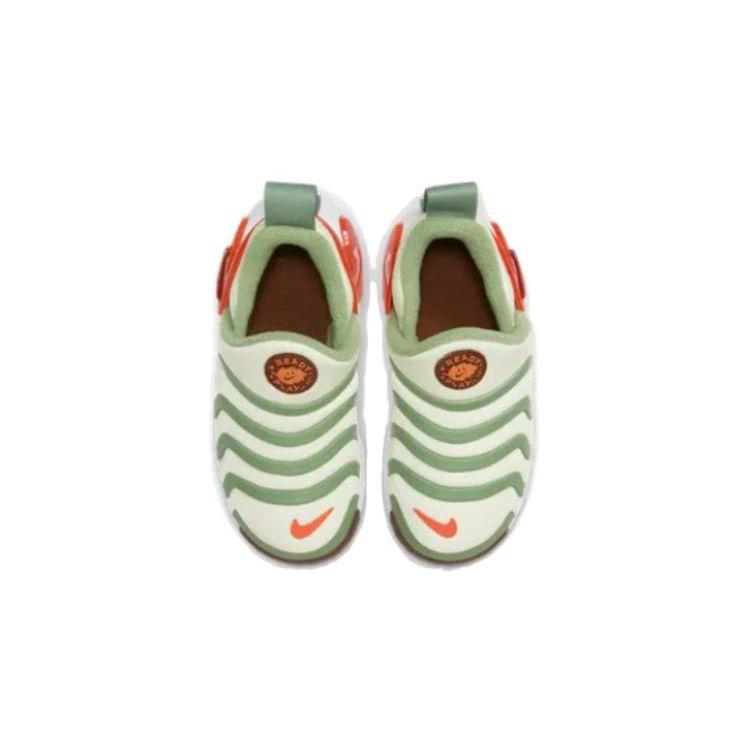 Nike Dynamo Go SE PS Sea Glass Orange Kids Sneakers Green Campfire-Orange FV3650-081