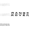 Range Rover Car Emblem Badge With Mirror Finish For Suv Decor