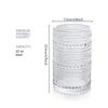 1/4PCS Tall Drinking Glasses Cup Vintage Glassware Crystal Tumblers Clear Embossed Glass Cups Romantic Iced Beverage Glass Beer