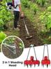 Gardening Farm Heavey Weeding Head Grass Remover Ferramenta Acessório 2 em 1 Rodas de Capina Acessórios para Capinador