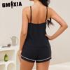 GMXIA Sexy Pyjamas Female Summer Thin Suspenders Shorts Homewear Suit