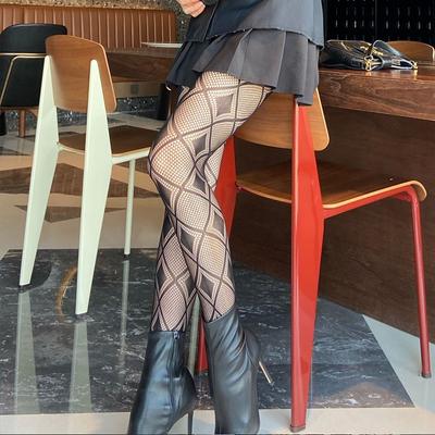 Seamless Stretch Nylon Stockings Gothic Web Tights for Daily Underwear Punk Style Sexy Accessory Gift