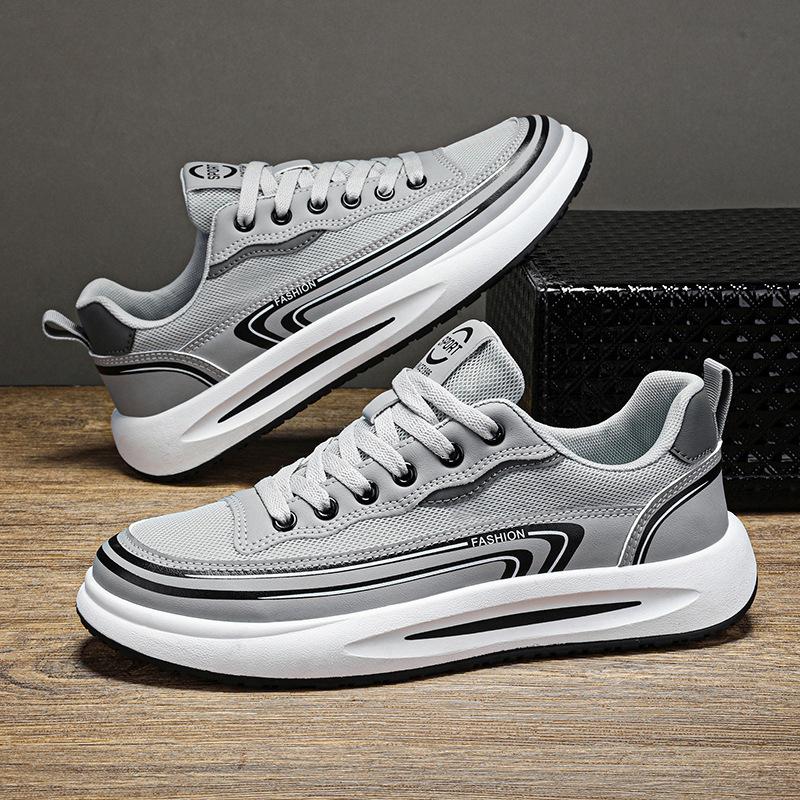 Fashion New Summer Autumn Shoes Men Casual Sneaker Youth Comfortable Sports Shoes Ice Silk Cloth Breathable Casual Shoes Tenis Hombres