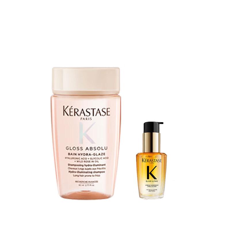 Kérastase Elixir Ultime & Rose Hair Care Set