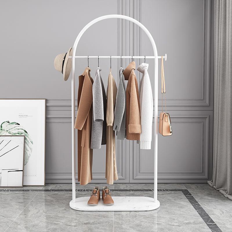 Floor-Standing Multifunctional Clothes Rack for Bedroom and Living Room