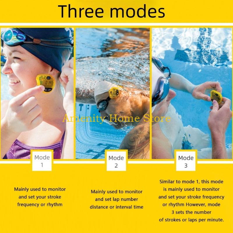 

F26C Lightweight Portable Rhythm Trainer For Multiple Sports Including Swimming Running Cycling Waterproof Rechargeable Battery CN