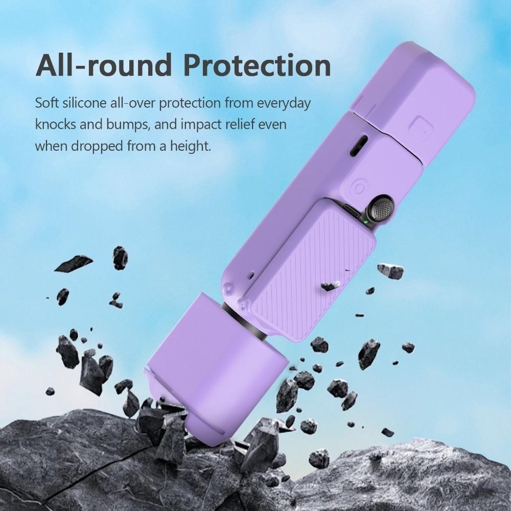 6pcs/Set Silicone Action Camera Case Scratch-resistant Wear-resistant Protective Case for Osmo Pocket for DJI Pocket 3
