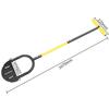 Manual Half Moon Lawn Edger With Handle, Serrated Edge Grass Trimmer Shovel For Garden Yard