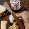 Käse- & Steakmesser-Set mit Griff aus Akazienholz und Antihaft-Edelstahlklinge