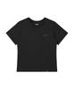 EMIS (W) Mono Logo Print T-Shirt-Black