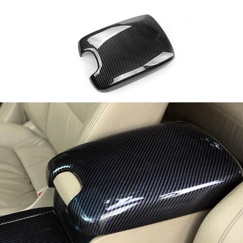 For Honda Accord 2008-2013 ABS Carbon Fiber Car Central Console Armrest Cover
