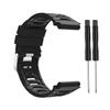 Silicone Watch Bands Replacement Bands Soft Comfortable with Steel Buckle Watch Strap Compatible for Garmin Forerunner 920XT