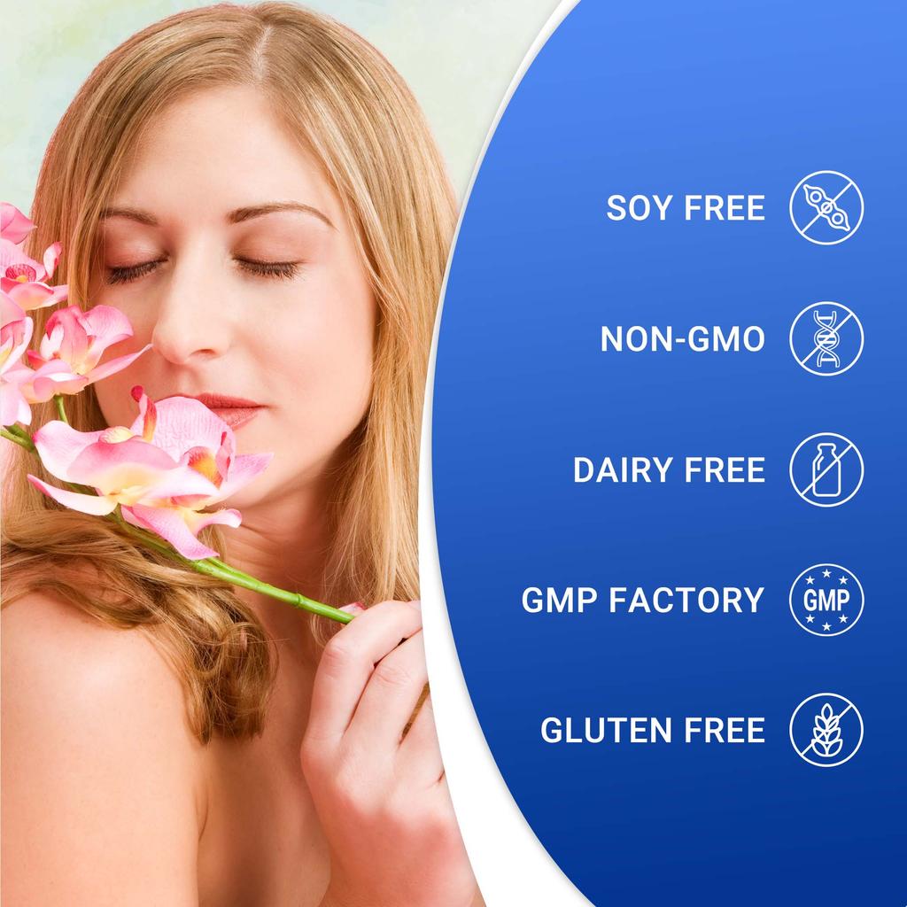 Complesso di magnesio e glicina 4 in 1 promuove la salute delle ossa e il benessere generale; vegano e adatto agli adulti.