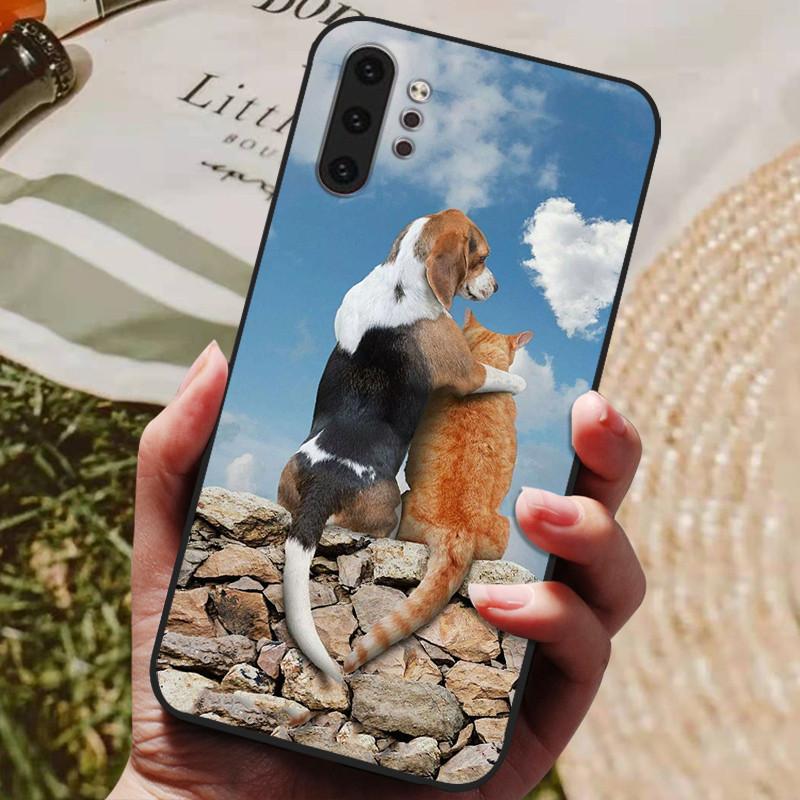 Pro Samsung Note 10 Plus Pouzdro Silikonový Zadní Kryt pro Samsung Galaxy Note 10 Plus Note10 Pro Pouzdro Note 10 + Ochranné Fundas